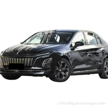 In magazzino a 4 ruote Hongqi E-HS9 4-7 sedili a lungo raggio veloce 2023 Nuovo veicolo di lusso elettrico energetico